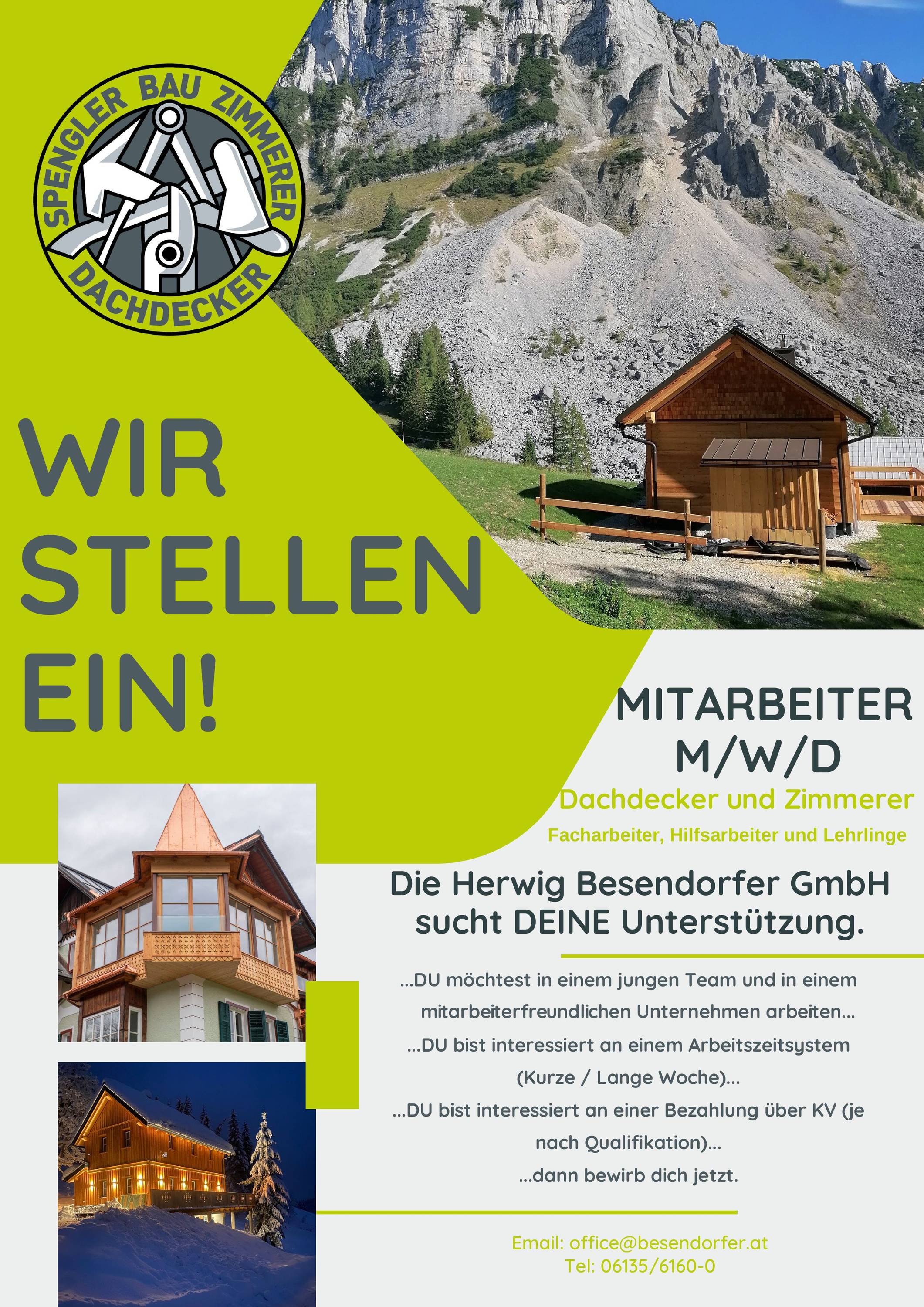 Dachdecker/Zimmerer